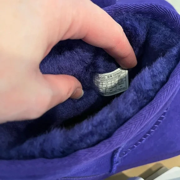 UGG Classic Mini II in Vibrant Purple - Picture 12 of 15